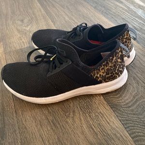 New balance black/leopard shoes size 6.5